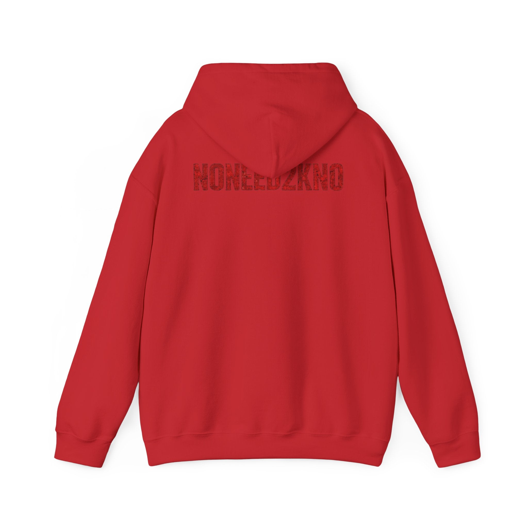 NONEED2KNO Hoodie — Minimalist Streetwear Pullover